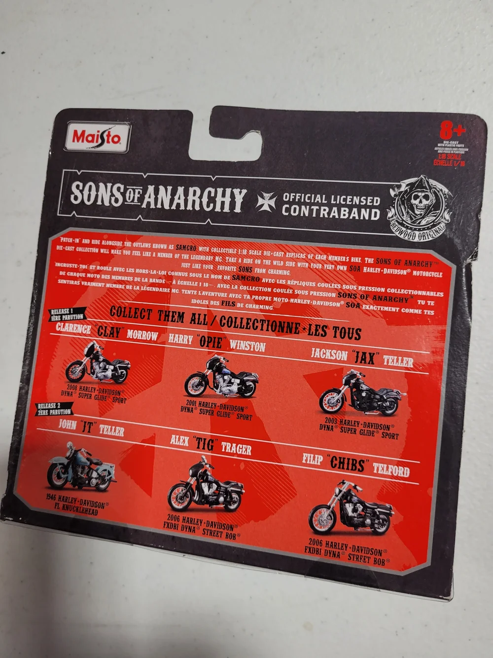 Maisto Sons of Anarchy Clarence 